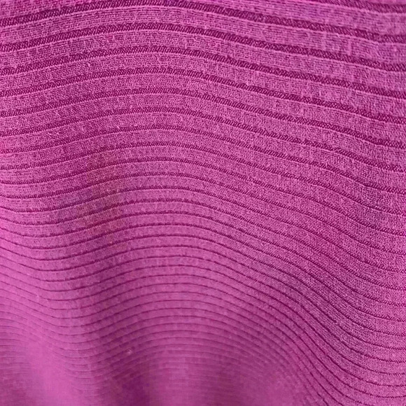 Banana Republic Sweater Dress Women’s Size L Plum Round Neck Long Sleeves - Picture 5 of 7